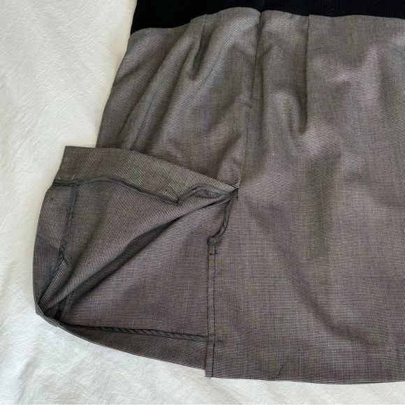 Weekend Max Mara Womens black white Sheath Short Sleeve Back Zipper size medium - Picture 12 of 12